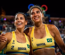 É OURO! Ana Patrícia e Duda vencem as canadenses e colocam vôlei de praia feminino no topo olímpico