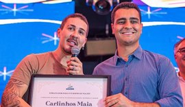 Carlinhos Maia ganha título de 'Embaixador para o Turismo de Maceió'