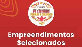 Cooperativas alagoanas participam do Festival Nordestino de Economia Solidária
