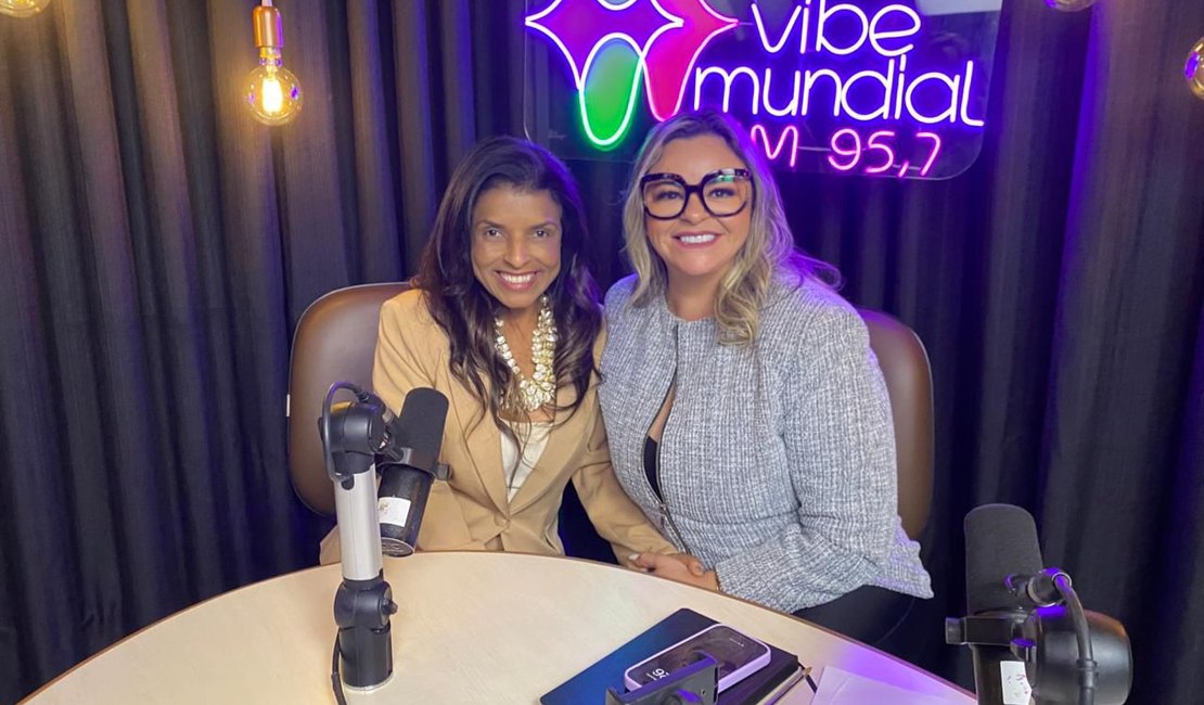 Vandinha Lopes e Alessandra Astolphi estreiam programa na Rádio Vibe Mundial