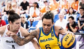 Seleção feminina estreia no Mundial de basquete 3x3