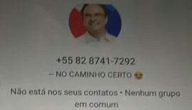 Criminosos se passam por prefeito de Arapiraca para aplicar golpes