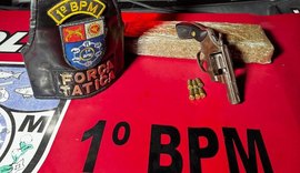 'Bolinha' corre com arma na mão no 'Beco da Romana', mas é capturado e preso pela PM
