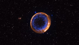Telescópio flagra pela 1ª vez estrela que 'morreu' duas vezes no espaço
