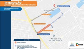 Avenida no Tabuleiro será interditada parcialmente a partir desta sexta (11)