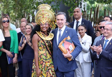 Presidente do STF e do CNJ, Barroso visita Serra da Barriga e reafirma combate ao racismo