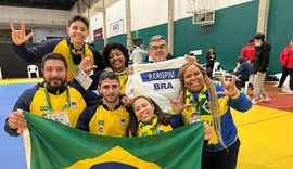 Rômulo Crispim conquista primeira medalha do Brasil na Surdolimpíada