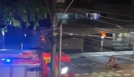 Panela esquecida no fogo causa princípio de incêndio e mobiliza equipes do Corpo de Bombeiros na Ponta Verde