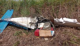 Avião com 180 kg de drogas cai e deixa uma pessoa morta em Coruripe