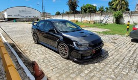 Veículo de luxo 'tunado' é recolhido durante operação do DMTT