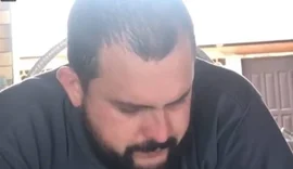 Zé Trovão chorou momentos antes de se entregar à Polícia Federal em SC