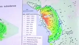 Geólogo apresentará estudo que aponta avanço de riscos na área da Braskem em Maceió