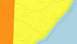 Inmet emite alerta de chuvas intensas em todo estado de Alagoas