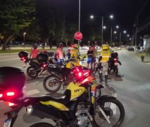 Ronda no Bairro recupera moto roubada e socorre vítima de acidente em Maceió