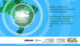 Conab e Dieese lançam parceria em Maceió para monitorar preço nacional da cesta básica de alimentos
