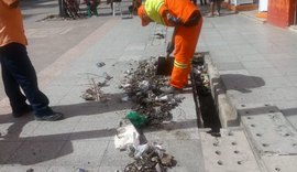Centro de Maceió recebe ações diárias de limpeza