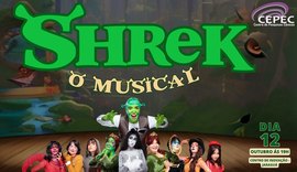 CEPEC apresenta espetáculo 'Shek - O Musical' no Dia das Crianças em Maceió