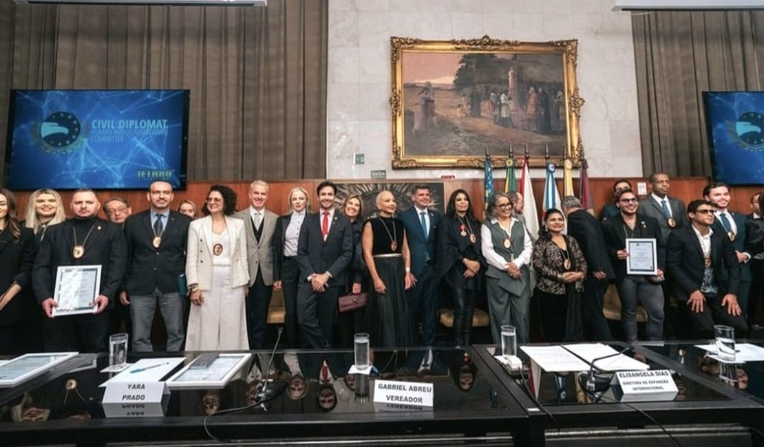 Jethro Internacional realiza ato solene de condecoração de novos diplomatas civis e outorga Prêmio Medalha Martin Luther King na Câmara Municipal de São Paulo