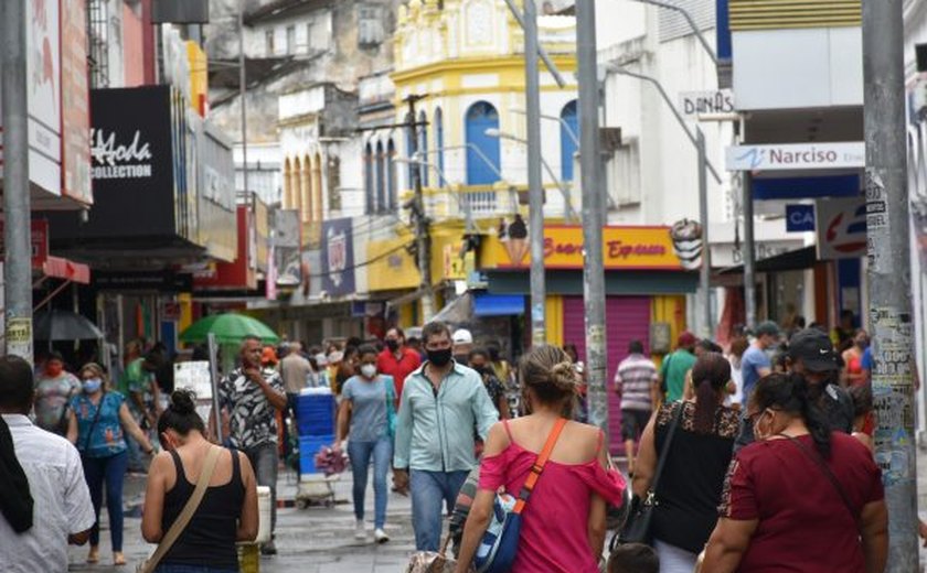 Confiança dos empresários no comércio de Maceió aumenta 40%