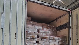 Sefaz-AL flagra 33 toneladas de alimentos irregulares em Maceió