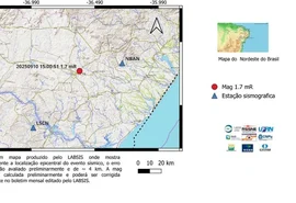 Arapiraca é atingido por tremor de terra e é percebido em diversos pontos da cidade