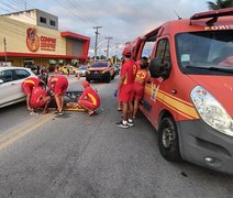 Motociclista embriagado provoca acidente e é detido pelo Ronda no Bairro no Francês