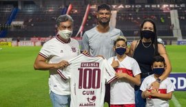 Vitória contra o Globo marca o 100º jogo de Gum pelo CRB