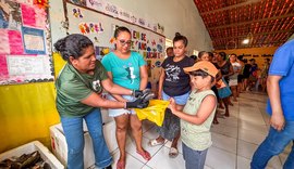 Alagoas sem Fome faz doação de uma tonelada de peixes no alto sertão