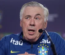 Ancelotti manterá Brasil com quatro atacantes em duelo contra o Chile