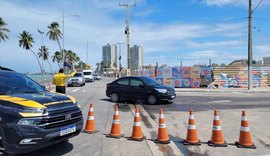 Trânsito será bloqueado em diversos bairros de Maceió neste fim de semana