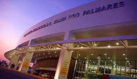 Fluxo de passageiros no aeroporto Zumbi dos Palmares teve aumento de 648% no mês de julho
