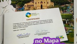 Pilar comemora ação do Ministério do Turismo que lhe credencia mais uma vez no Mapa do Turismo Nacional
