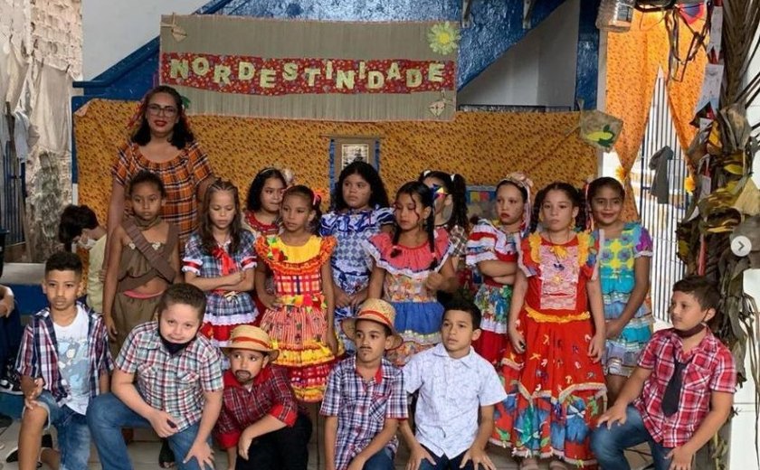 São João: escolas e creches municipais celebram período junino com festas e quadrilhas