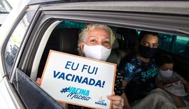 Maceió vacina pessoas com 56 anos sem comorbidades a partir desta sexta-feira (04)
