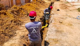 Seis cidades do interior de Alagoas passam por obras de implantação de redes de saneamento esta semana