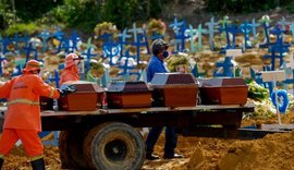 Brasil chega a 1.322 Óbidos em 24h por covid-19 e bate recorde no mês