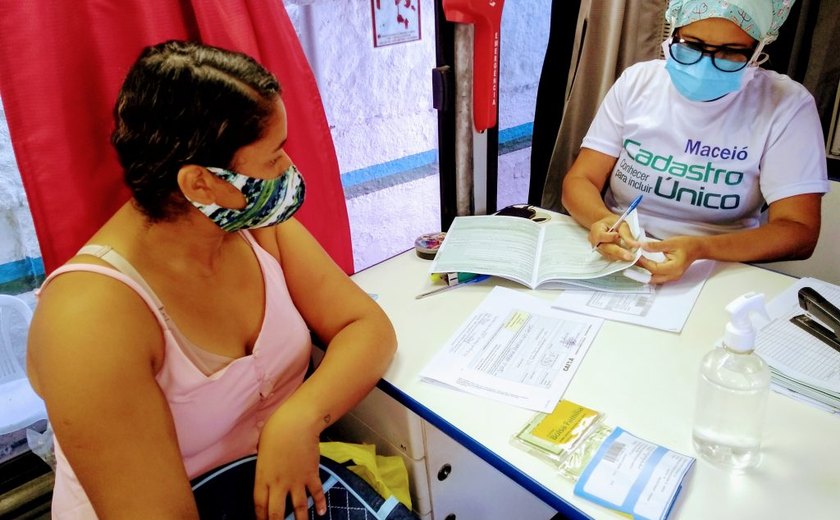 Mais de 7 mil famílias maceioenses se inscreveram no Cadastro Único em Abril