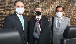 Governador deseja sorte a novo chefe do Judiciário; Renan também enfatizou que harmonia entre poderes é necessária