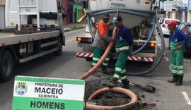 Prefeitura de Maceió realiza manutenção em galerias de água pluvial