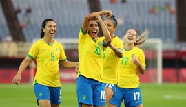 Com dois gols de Marta, Brasil estreia nas Olimpíadas com goleada sobre a China