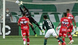 CRB vence o Palmeiras e avança para a próxima fase da Copa do Brasil