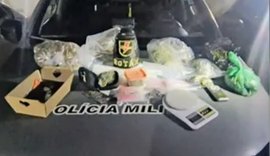 Casal é preso em operação policial por tráfico de drogas em Jacarecica