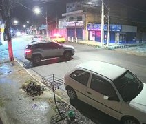 Vídeo: suspeito de assalto tenta fugir, mas acaba detido após acidente em Maceió