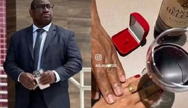 Advogado condenado por agredir ex-companheira anuncia noivado e causa polêmica nas redes