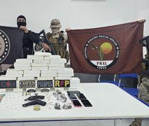 Operação policial prende cinco pessoas e apreende 40 kg de cocaína em Santana do Ipanema