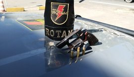 PM apreende armas de fogo na capital e no interior
