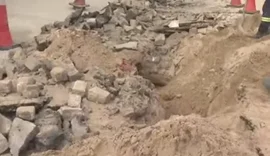 Vazamento de gás mobiliza bombeiros e interdita rua na Pajuçara durante a madrugada