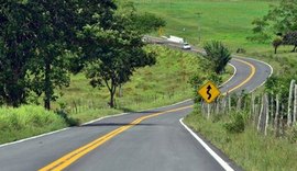 DER inicia obra de manutenção da AL 210