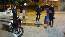 Casal em posse de motocicleta roubada é preso pela OPLIT