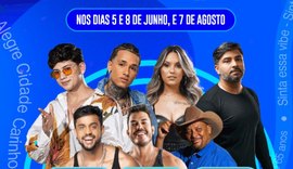 Seu Desejo, Léo Foguete e mais: prefeitura de Campo Alegre divulga a programação de shows da festa de 65 anos do município